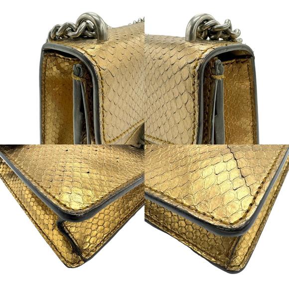 Gucci Dionysus Python Shoulder Bag Gold - Picture 3 of 5